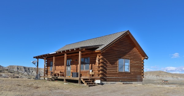 Sold 40 Acres With Log Home Adjacent To Blm Meeteetse Wyoming